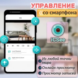  Поворотная WiFi+LAN камера 5Мп RV-MKNIP500M
